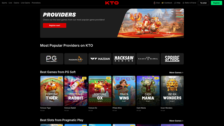 Kto Casino Desktop Game Developers