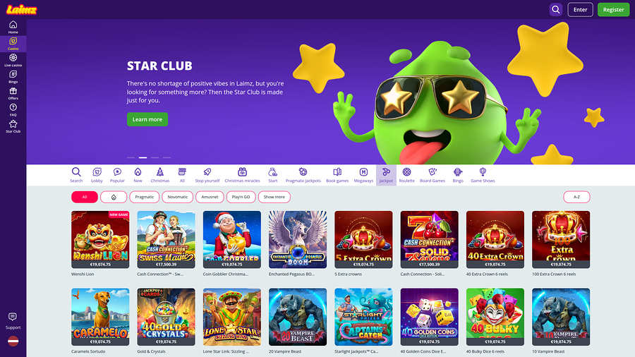 Laimz Desktop Jackpot