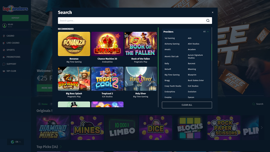 Lapilanders Casino Desktop Game Developers