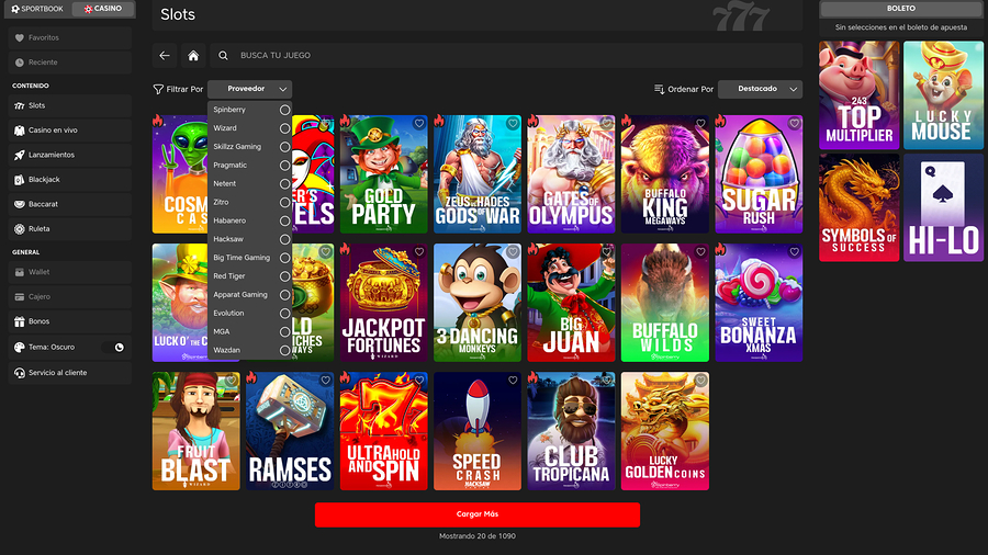 Las Vegas En Vivo Casino Desktop Game Developers