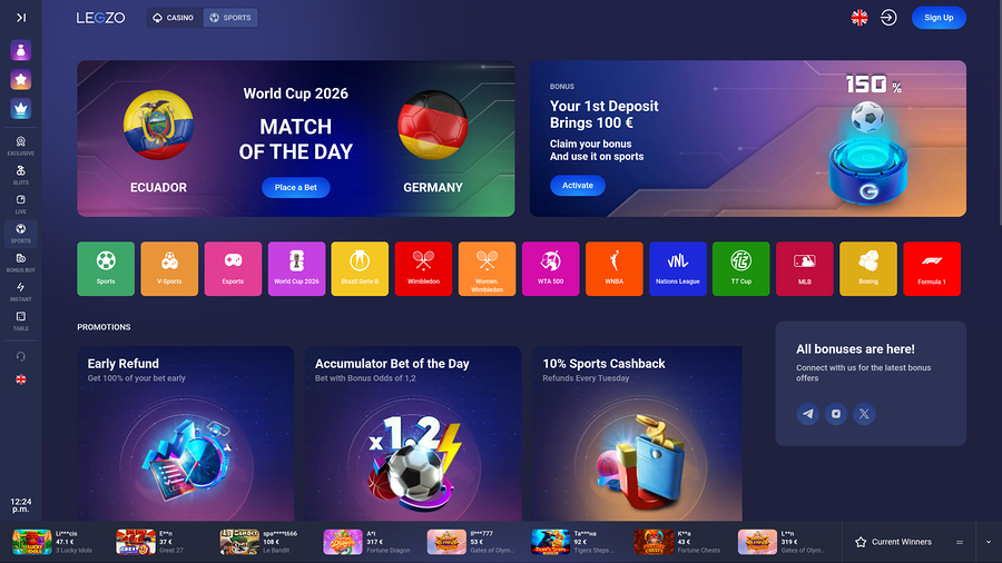 Casino Legzo Deportes de escritorio