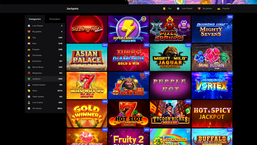 Librabet Casino Desktop Jackpot