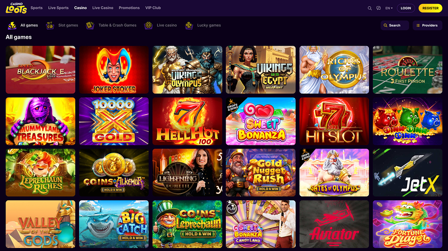 Casino Loots Games
