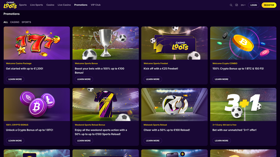 Casino Loots Promotions