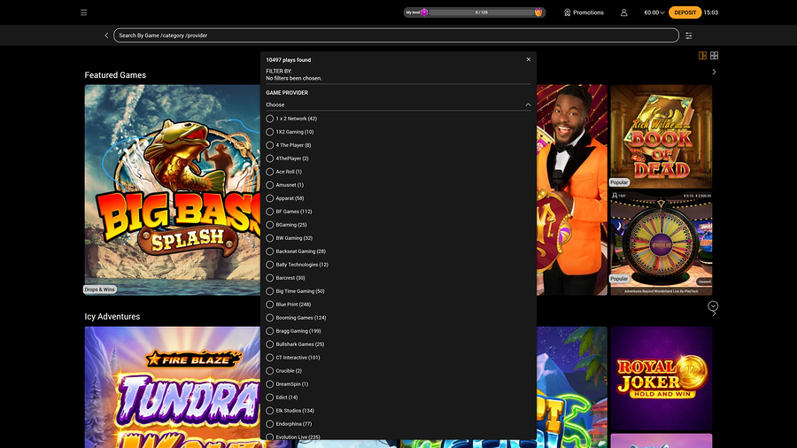 Utvecklare av datorspel på Lord Ping Casino
