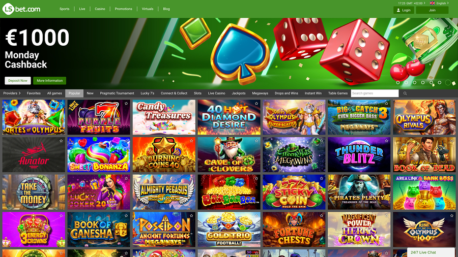 LSbet Casino Desktop Games