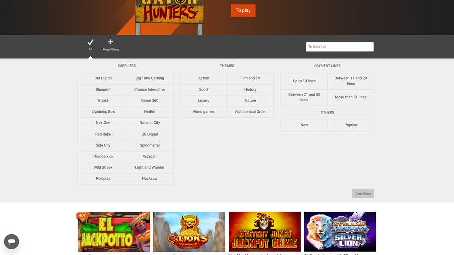 Luckia Casino Desktop Game Developers