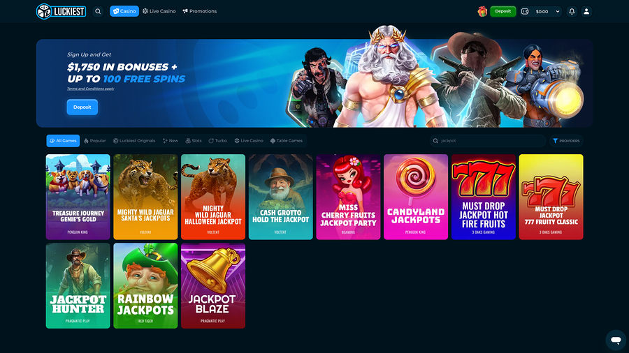 Luckiest Desktop Jackpot