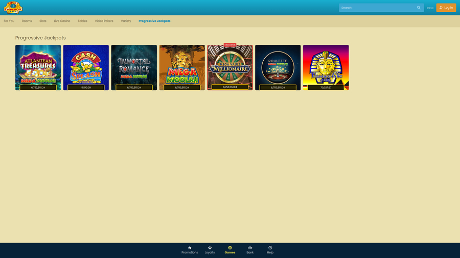 Lucky Emperor Casino Desktop Jackpot 