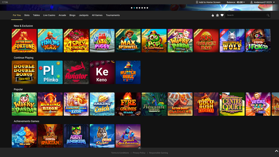 Lucky Nugget Casino Desktop Games