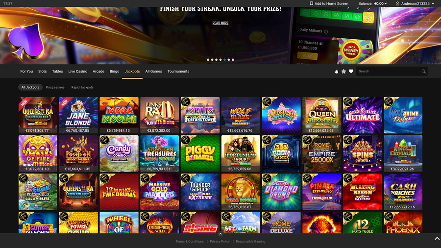 Lucky Nugget Casino Desktop Jackpot
