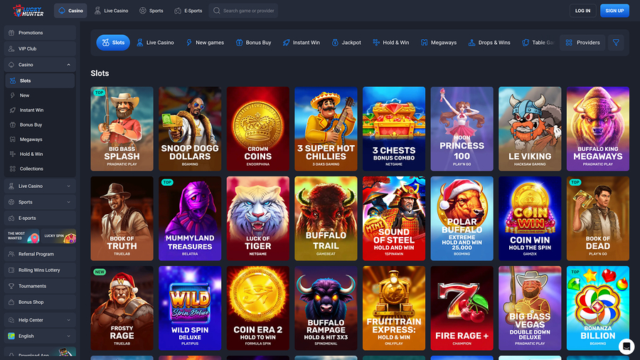 Luckyhunter Desktop Games