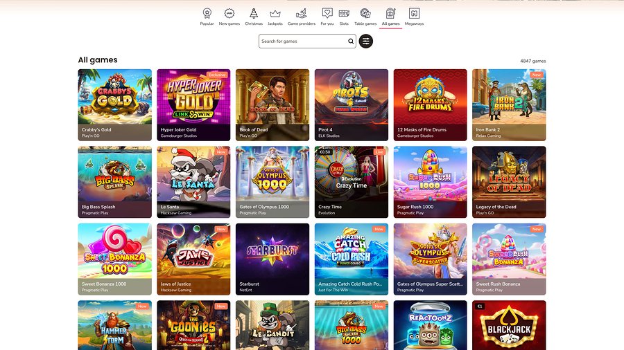 Maria Casino Desktop Games