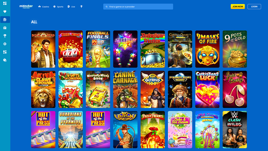 Monster Casino Desktop Games