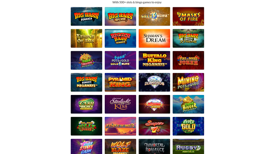 Moon Bingo Casino Desktop Games