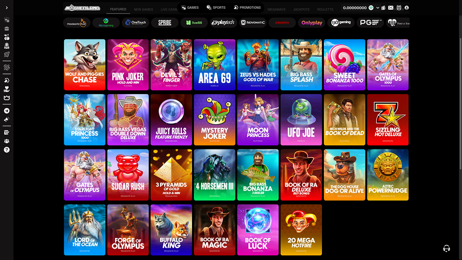 Motherland Casino Desktop Game Developers