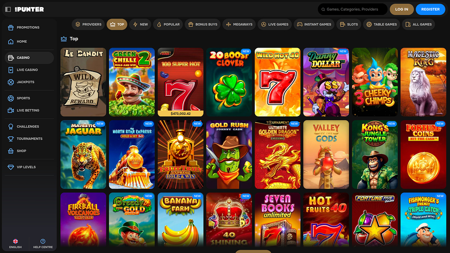 Juegos de escritorio de MrPunter Casino