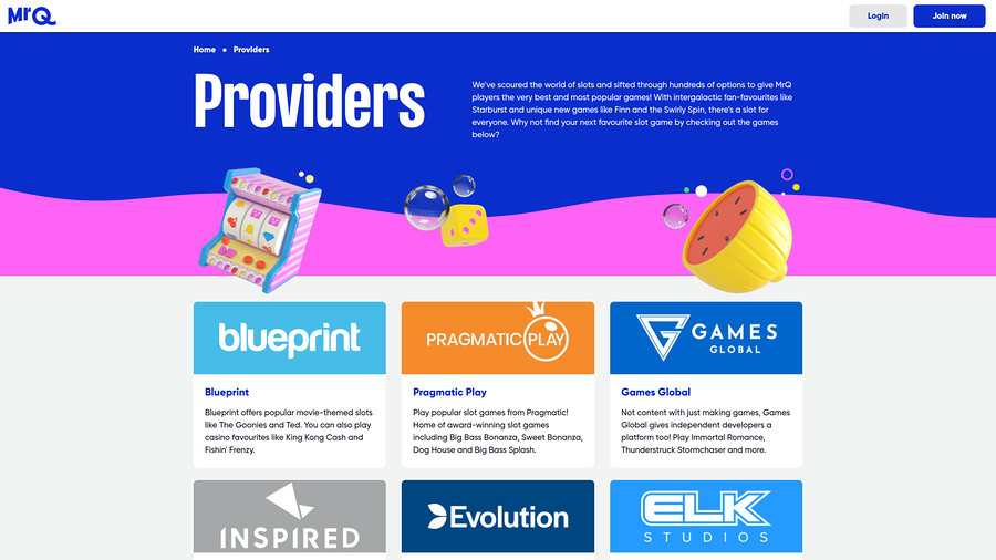 MrQ Casino Desktop Game Developers