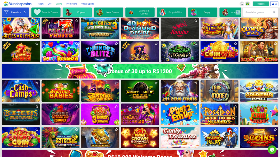 Mundoapostas Casino Desktop Games
