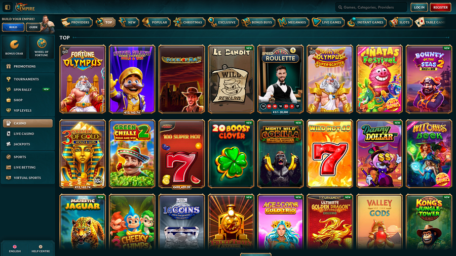 My Empire Casino Desktop Games