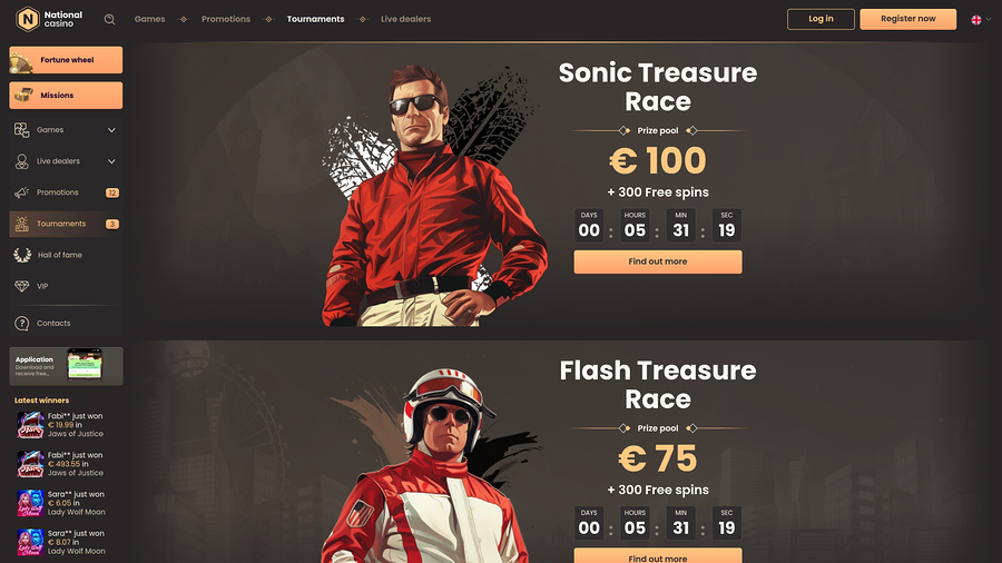 National Casino Desktop Game Developers