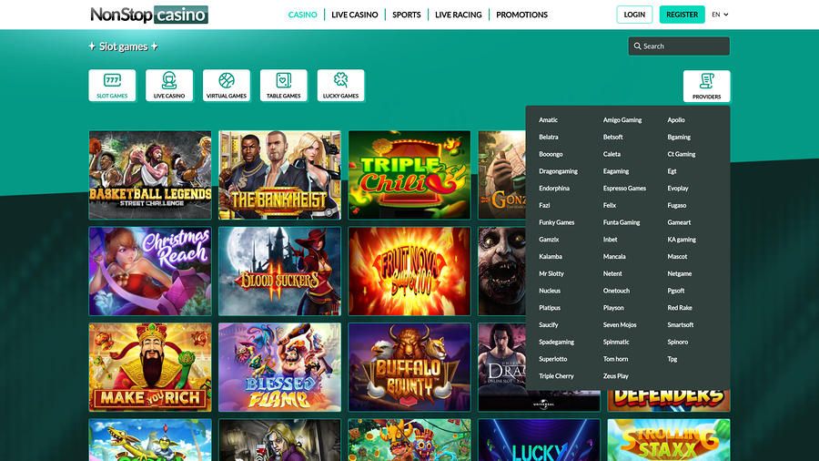 NonStop Casino Desktop Game Developers