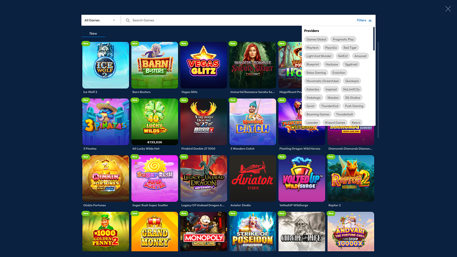 NordicBet Casino Desktop Game Developers