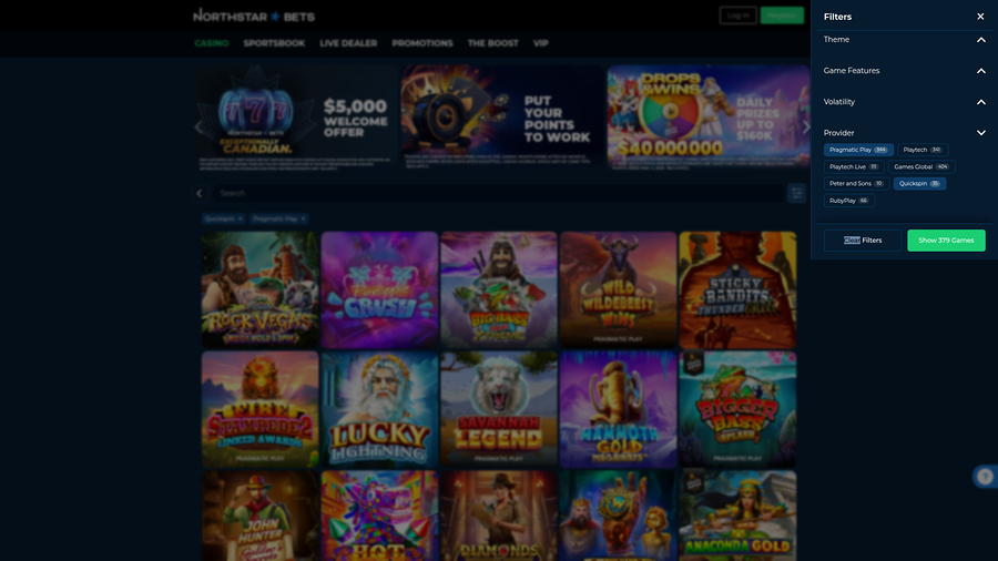 NorthStar Bets Casino Desktop Game Developers