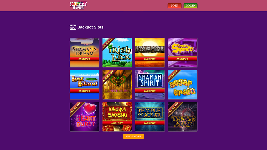 Nutty Bingo Casino Desktop jackpot