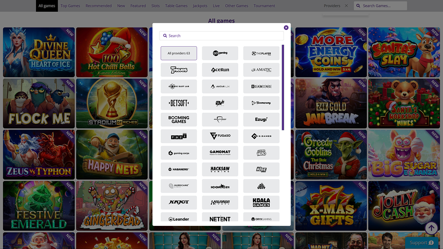 Omni Slots Casino Desktop Game Developers