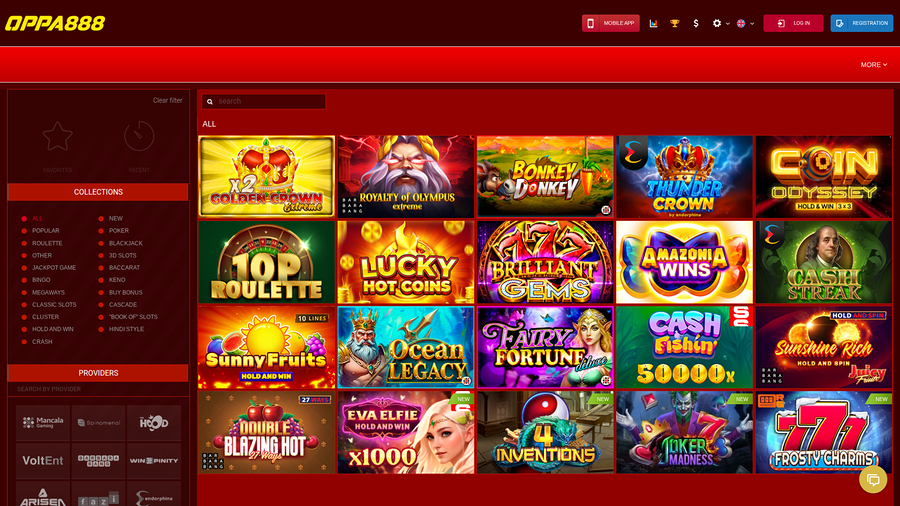 Oppa 888 Desktop Games