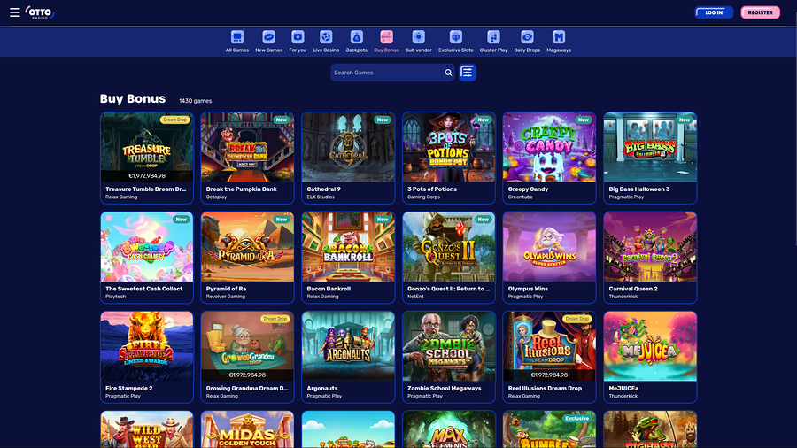 Otto Kasino Desktop Köpbonus