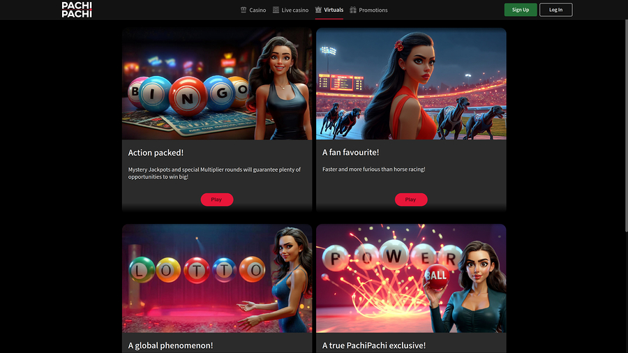 PachiPachi Casino Desktop Virtual Games