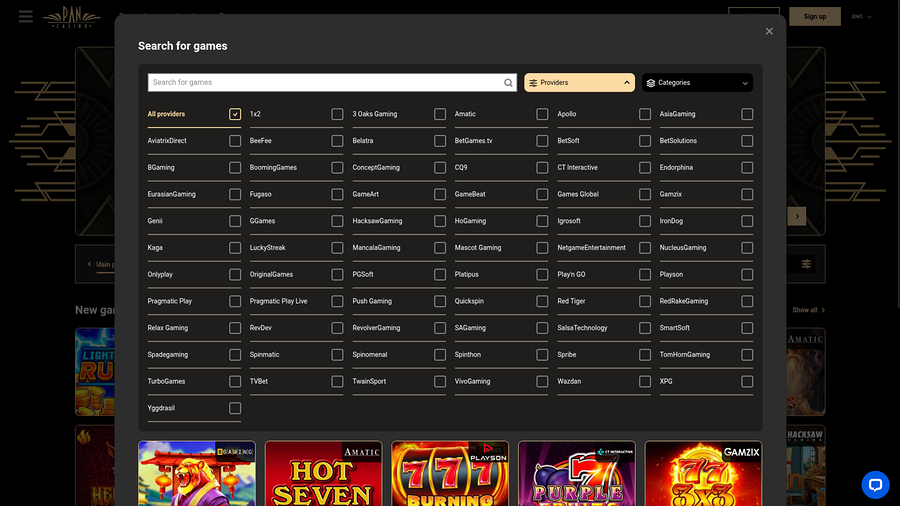 Pan Casino Desktop Game Developers