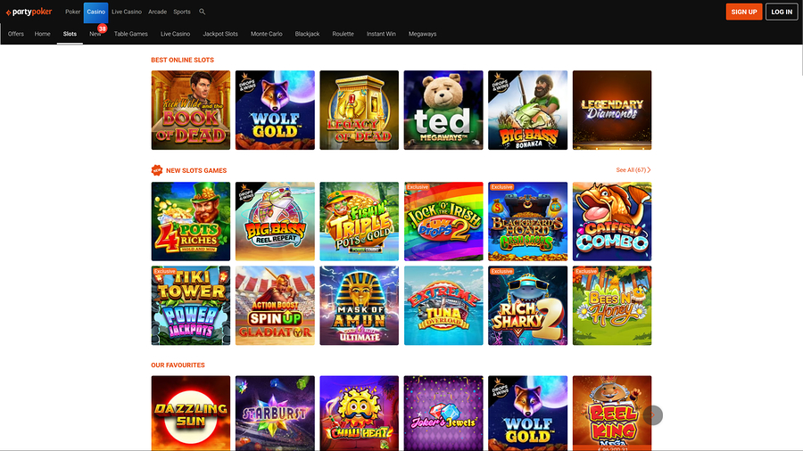 PartyPoker Desktop Games