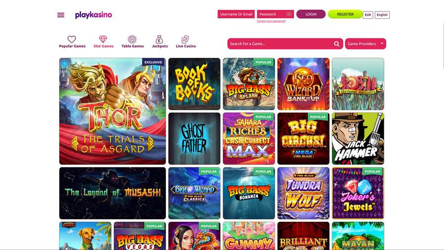 Play Kasino Desktop Games