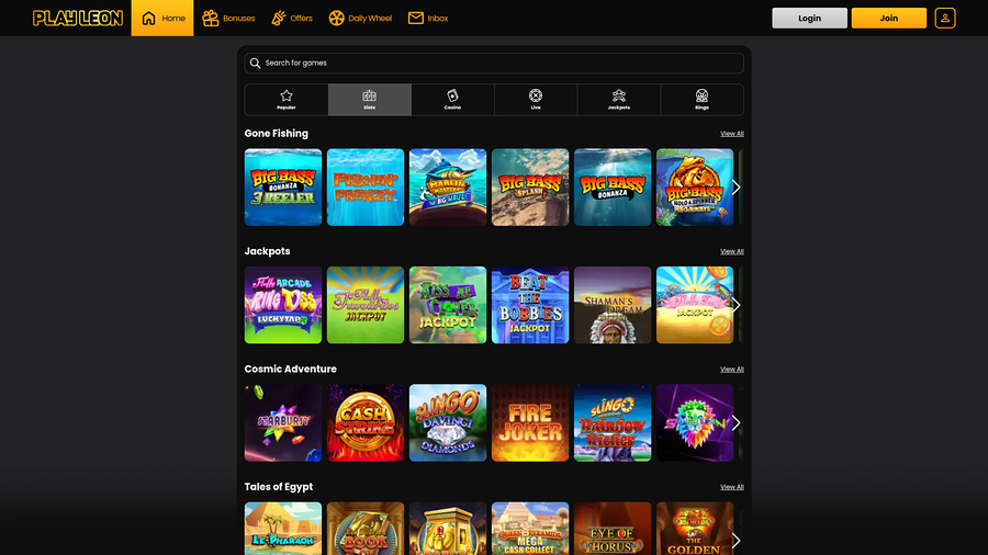 Play Leon Casino Desktop Games