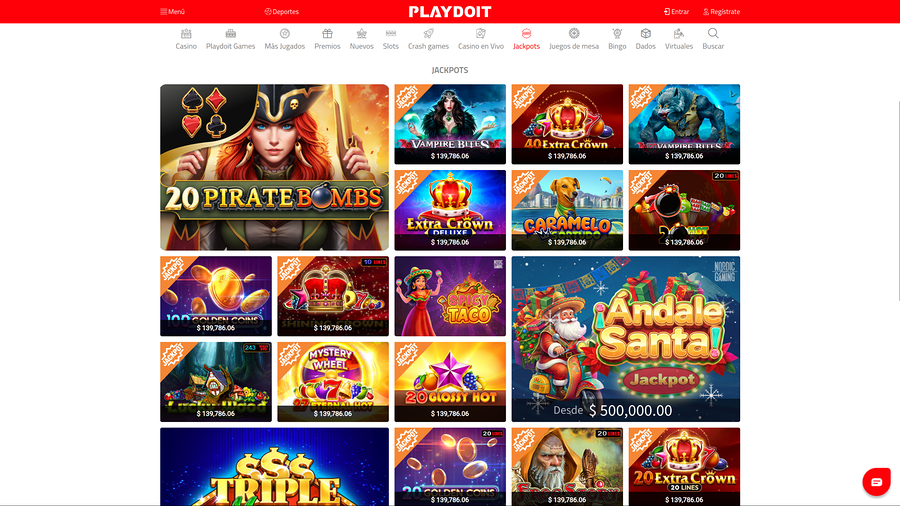 PlayDoIt Desktop Jackpot