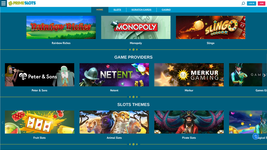 Prime Slots Desktop Game Developers