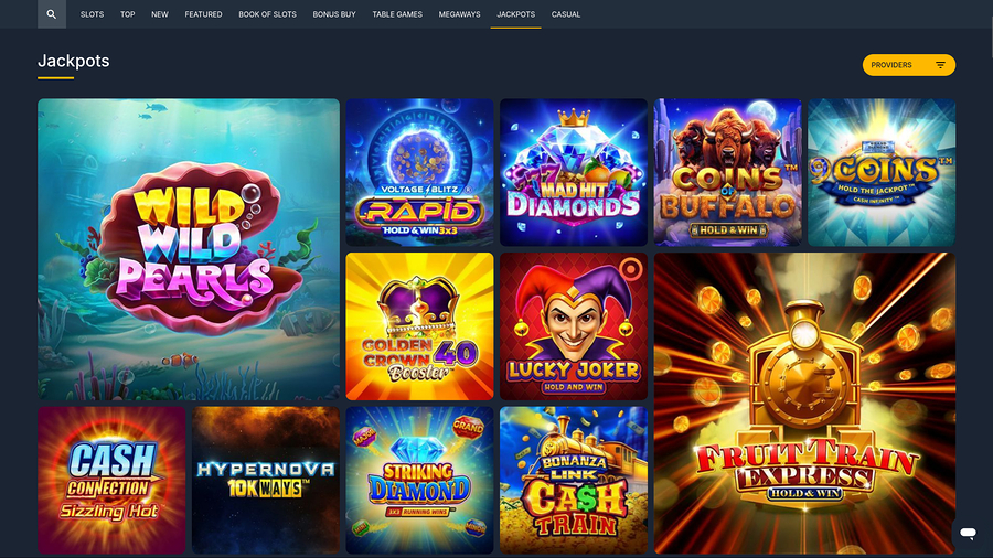 Jackpot de escritorio de PureBets Casino