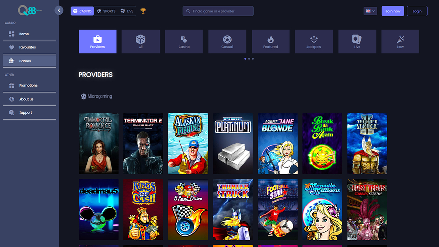 Q88bets Desktop Game Developers