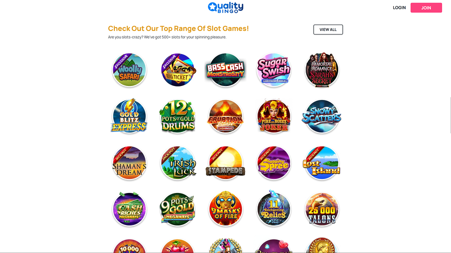 Quality Bingo Desktop Games