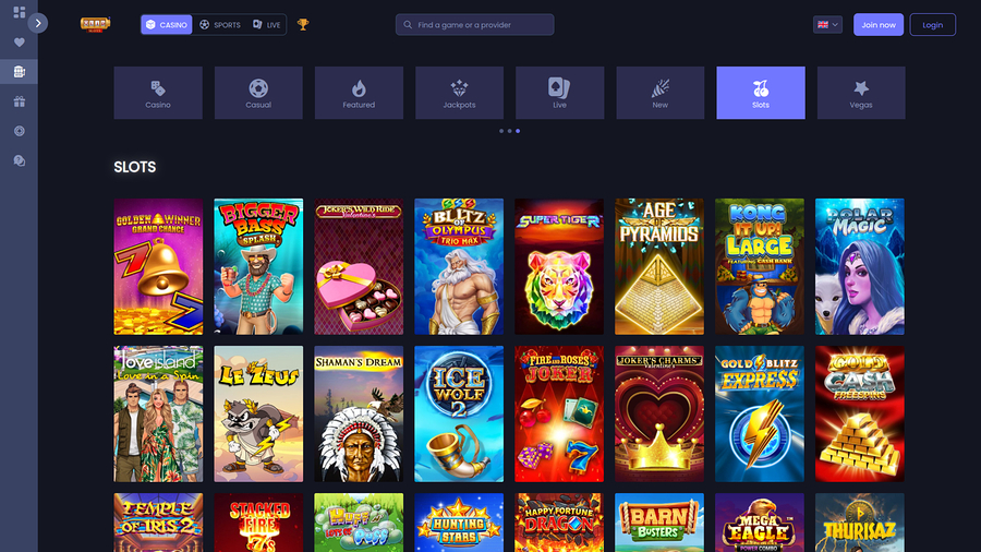 Quid Slots Casino Desktop Games
