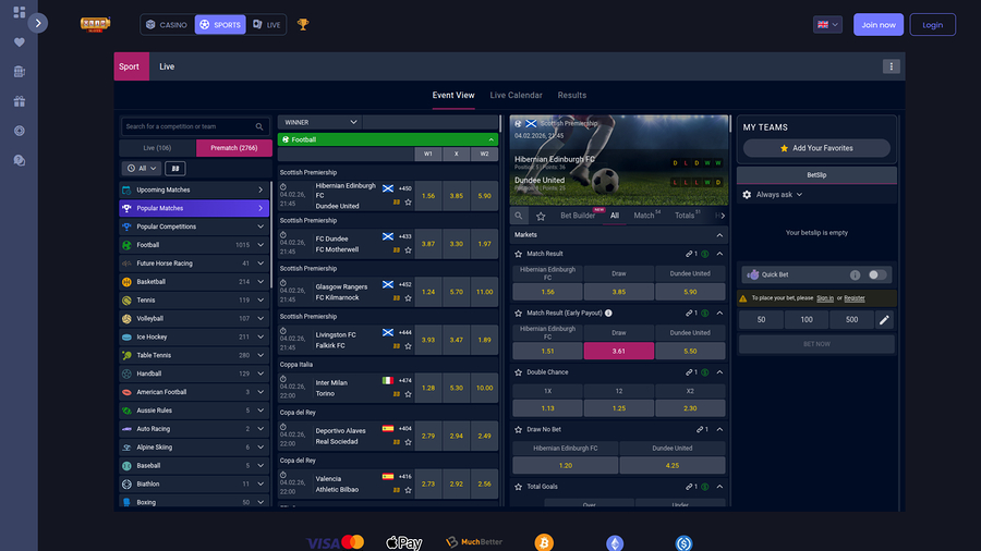 Quid Slots Casino Desktop Sports