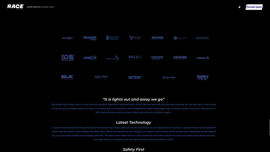 Race Casino Desktop Game Developers