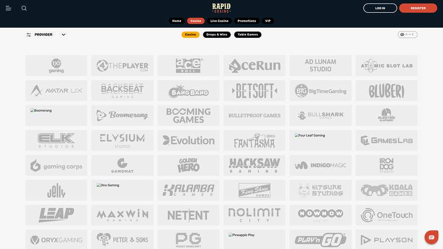 Rapid Casino Desktop Game Developers