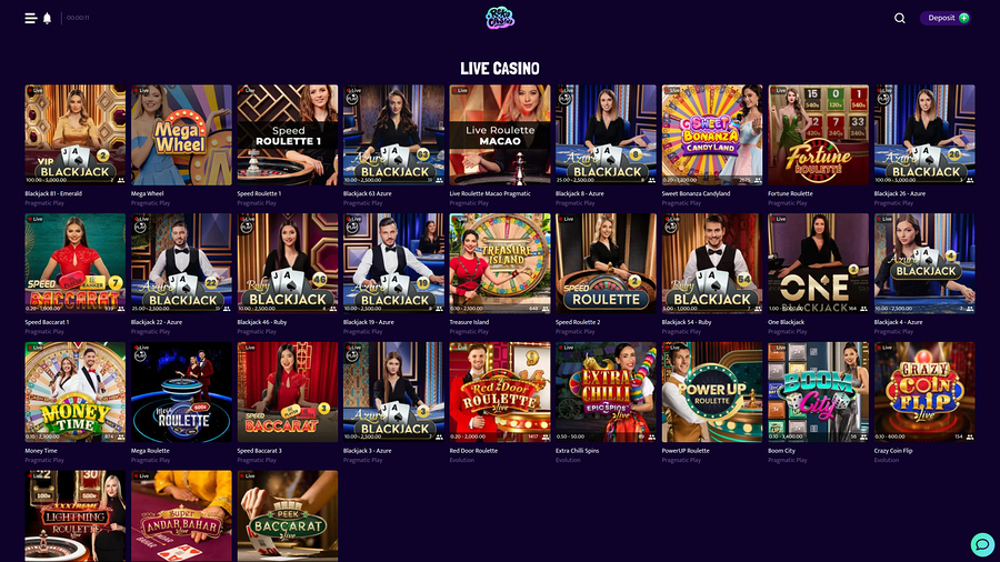 Reko Casino Desktop Live Dealer