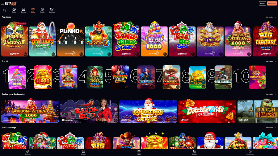 RetaBet Desktop Games