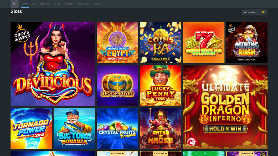 Robet247 Casino Desktop Games