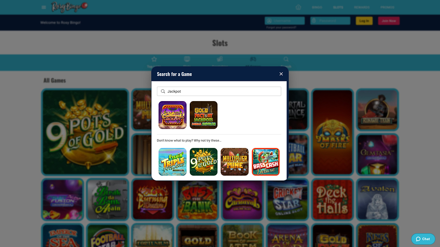 Rosy Bingo Desktop Jackpot